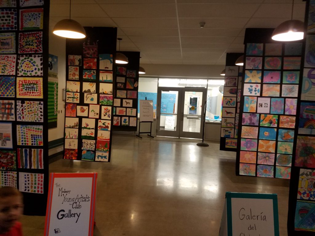 Family art night photo 1